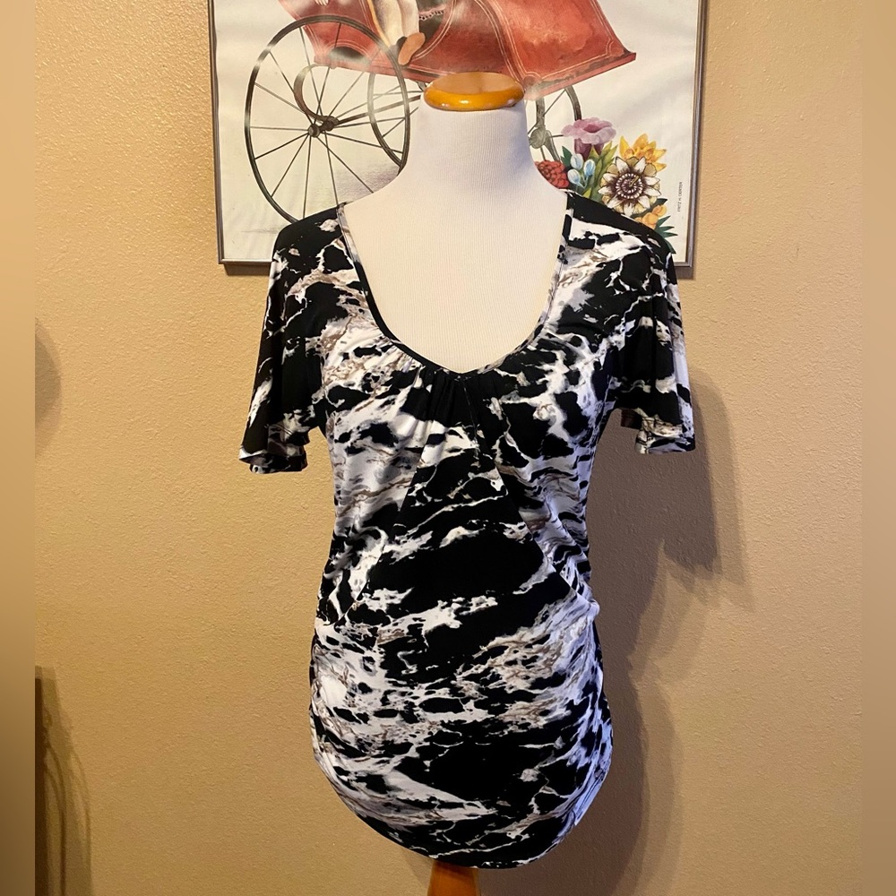 Duo Maternity Blouse Size Small